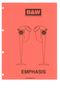 Bowers & Wilkins Emphasis-Service-manual-ADNA 